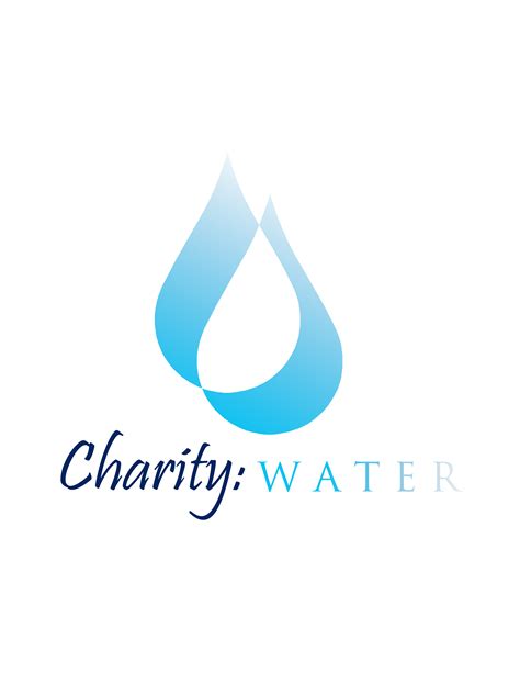 Charity Water Logo .